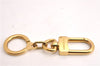 Authentic Louis Vuitton Charm Key Chain Anokre Gold M62694 LV 7250E