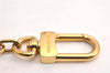 Authentic Louis Vuitton Charm Key Chain Anokre Gold M62694 LV 7250E