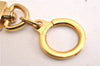 Authentic Louis Vuitton Charm Key Chain Anokre Gold M62694 LV 7250E