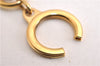 Authentic Louis Vuitton Charm Key Chain Anokre Gold M62694 LV 7250E