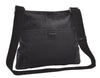 Authentic GUCCI Guccissima Shoulder Bag GG Leather Nylon 161822 Black 7250I