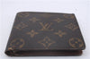 Authentic Louis Vuitton Monogram Long Bifold Wallet Purse 3Set LV 7253D