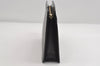 Authentic Louis Vuitton Epi Pochette Homme Clutch Hand Bag Black M52522 LV 7253I