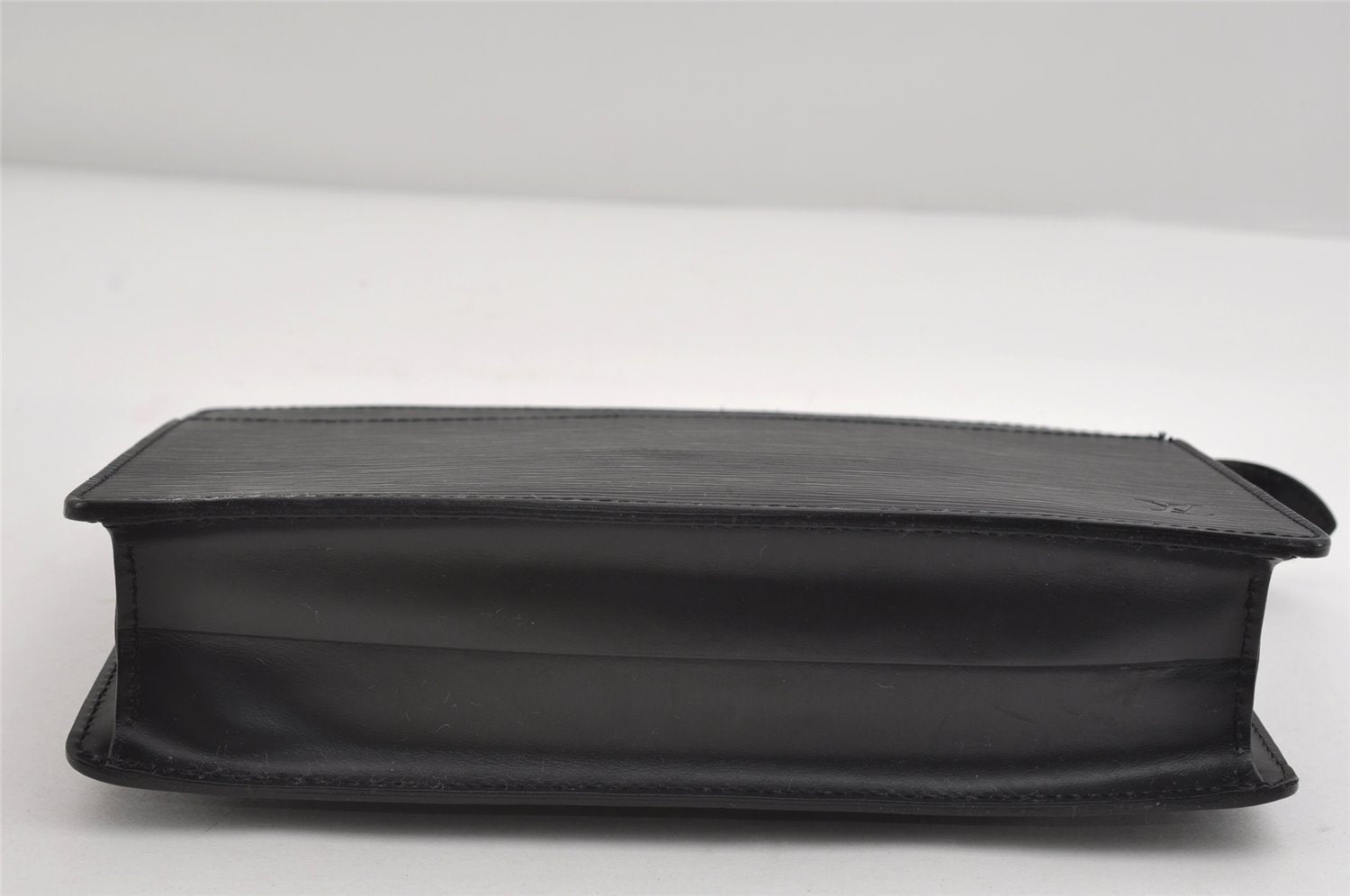 Authentic Louis Vuitton Epi Pochette Homme Clutch Hand Bag Black M52522 LV 7253I