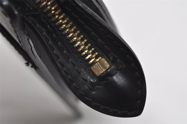 Authentic Louis Vuitton Epi Pochette Homme Clutch Hand Bag Black M52522 LV 7253I