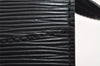 Authentic Louis Vuitton Epi Pochette Homme Clutch Hand Bag Black M52522 LV 7253I