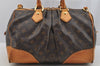 Authentic Louis Vuitton Monogram Stephen 2Way Hand Boston Bag M40118 LV 7254I