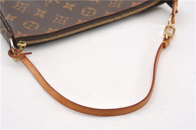 Auth Louis Vuitton Monogram Cherry Pochette Accessoires M95008 Hand Pouch 7255F
