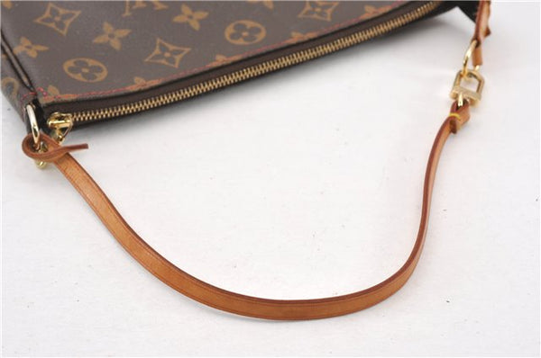 Auth Louis Vuitton Monogram Cherry Pochette Accessoires M95008 Hand Pouch 7255F