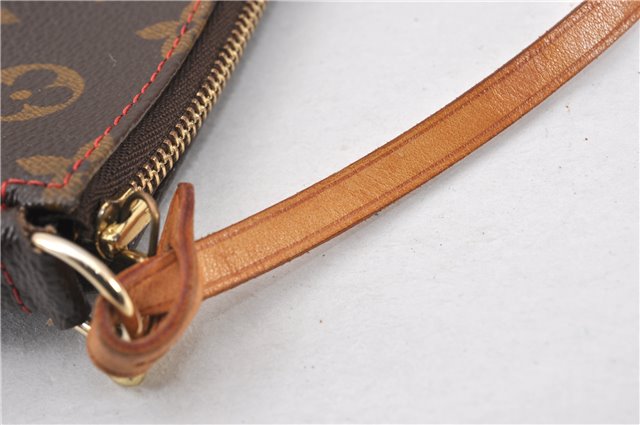 Auth Louis Vuitton Monogram Cherry Pochette Accessoires M95008 Hand Pouch 7255F