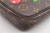 Auth Louis Vuitton Monogram Cherry Pochette Accessoires M95008 Hand Pouch 7255F