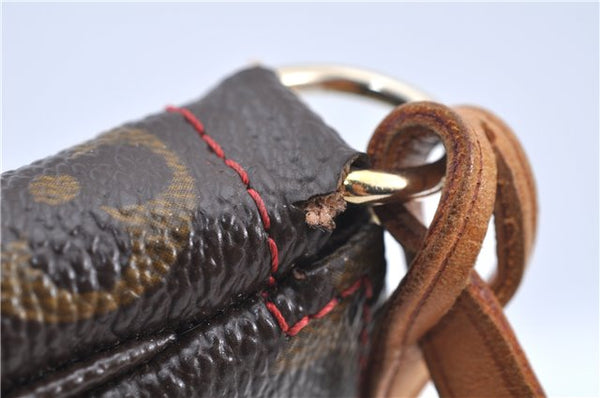 Auth Louis Vuitton Monogram Cherry Pochette Accessoires M95008 Hand Pouch 7255F