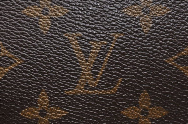 Auth Louis Vuitton Monogram Cherry Pochette Accessoires M95008 Hand Pouch 7255F