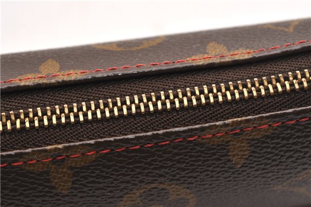 Auth Louis Vuitton Monogram Cherry Pochette Accessoires M95008 Hand Pouch 7255F