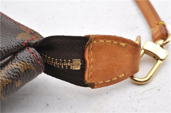 Auth Louis Vuitton Monogram Cherry Pochette Accessoires M95008 Hand Pouch 7255F