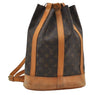 Authentic Louis Vuitton Monogram Randonnee PM Shoulder Bag M42243 LV 7255I