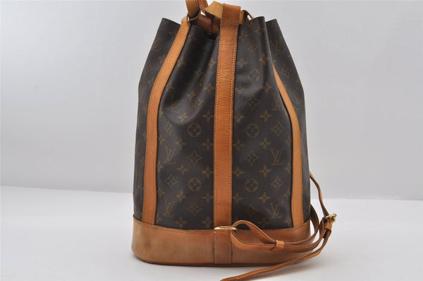 Authentic Louis Vuitton Monogram Randonnee PM Shoulder Bag M42243 LV 7255I