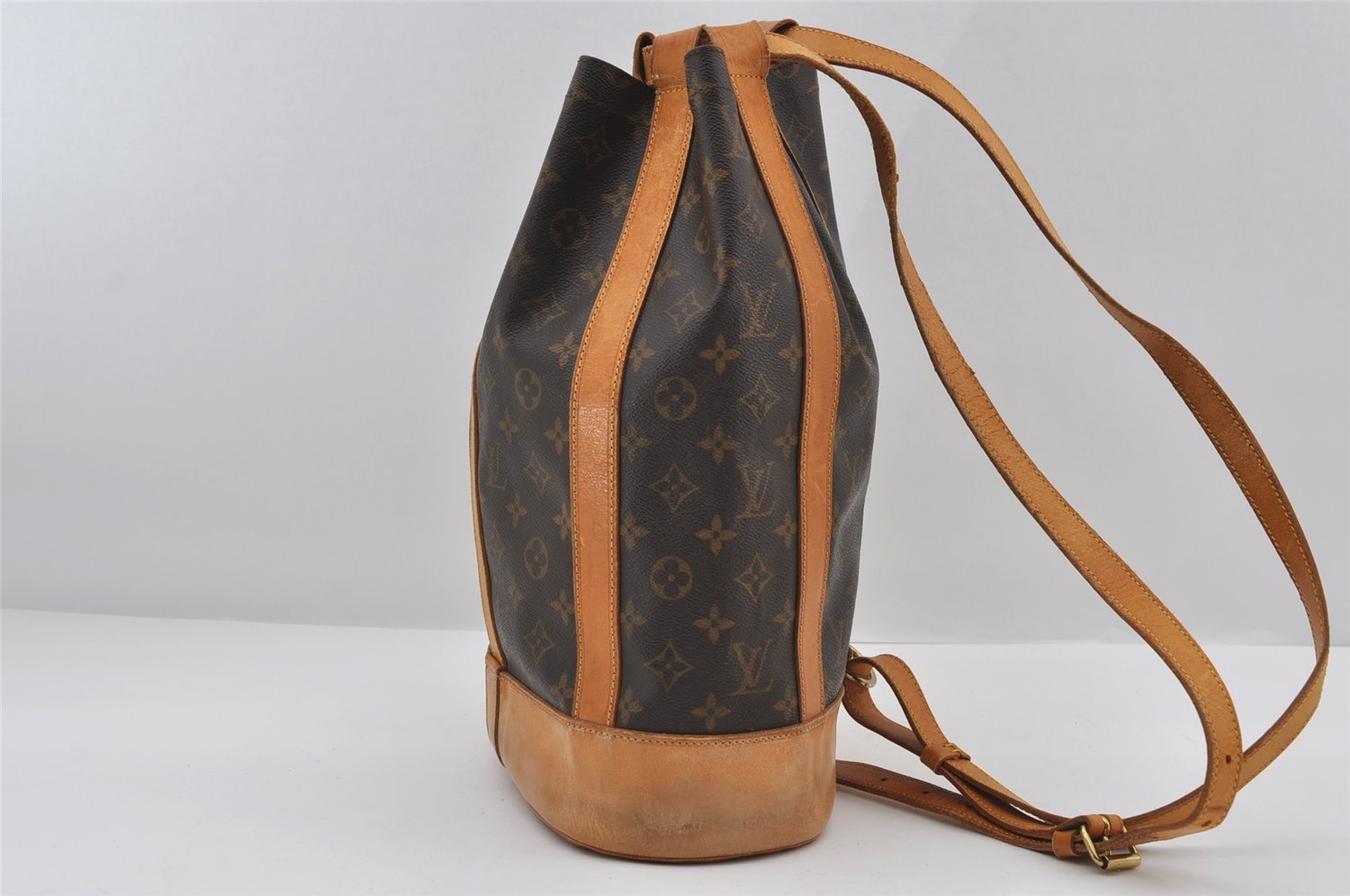 Authentic Louis Vuitton Monogram Randonnee PM Shoulder Bag M42243 LV 7255I