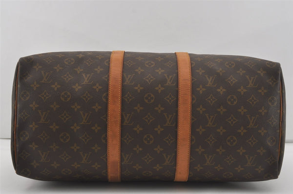 Authentic Louis Vuitton Monogram Keepall 50 Travel Boston Bag Old Model LV 7256I