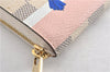 Auth Louis Vuitton Damier Azur Zippy Coin Purse Wallet Bird N60138 Box 7259F