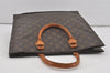 Authentic Louis Vuitton Monogram Sac Plat Hand Tote Bag M51140 LV 7260I