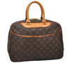 Authentic Louis Vuitton Monogram Deauville Hand Bag M47270 LV 7261I