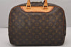Authentic Louis Vuitton Monogram Deauville Hand Bag M47270 LV 7261I
