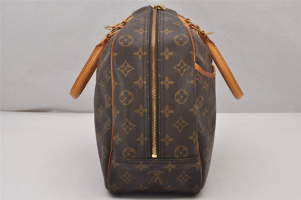 Authentic Louis Vuitton Monogram Deauville Hand Bag M47270 LV 7261I