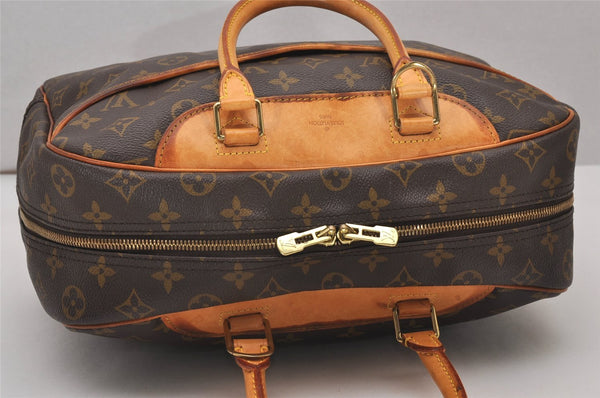 Authentic Louis Vuitton Monogram Deauville Hand Bag M47270 LV 7261I