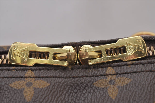 Authentic Louis Vuitton Monogram Deauville Hand Bag M47270 LV 7261I