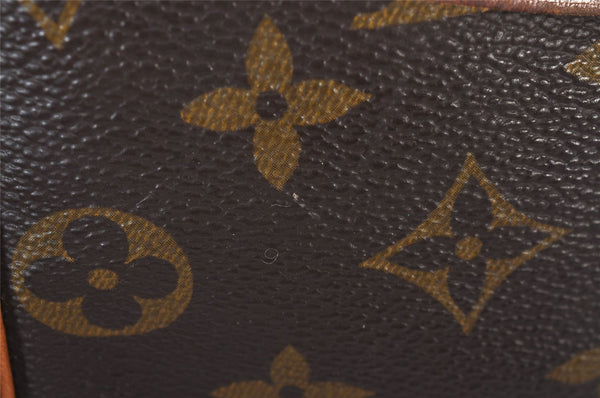 Authentic Louis Vuitton Monogram Deauville Hand Bag M47270 LV 7261I