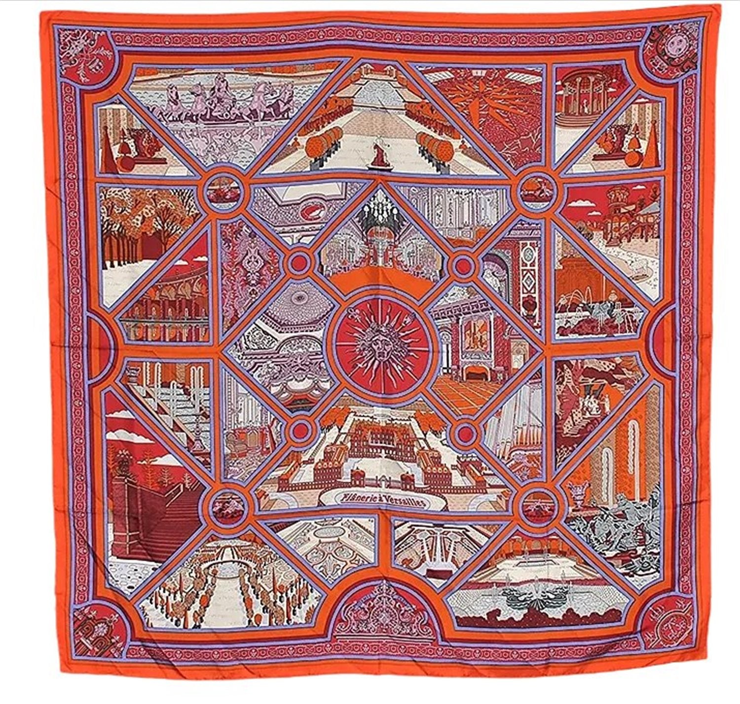 Authentic HERMES Carre 90 Scarf 