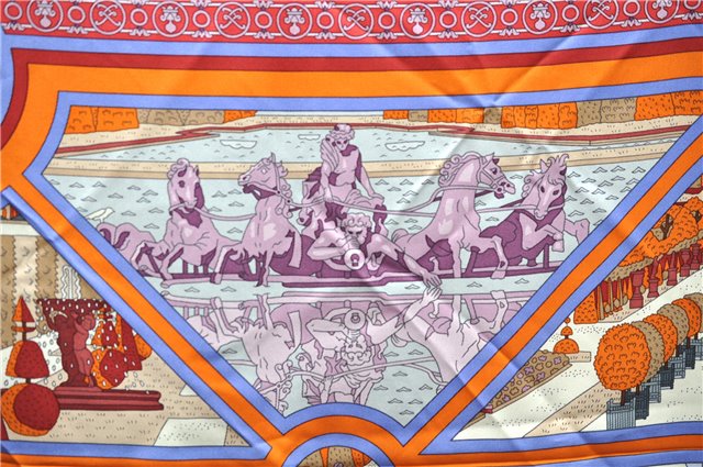 Authentic HERMES Carre 90 Scarf 