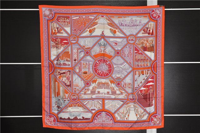 Authentic HERMES Carre 90 Scarf 