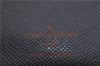 Auth Louis Vuitton Epi Epi Porte Cartes Credit Yen Wallet Blue Black 3Set 7264D