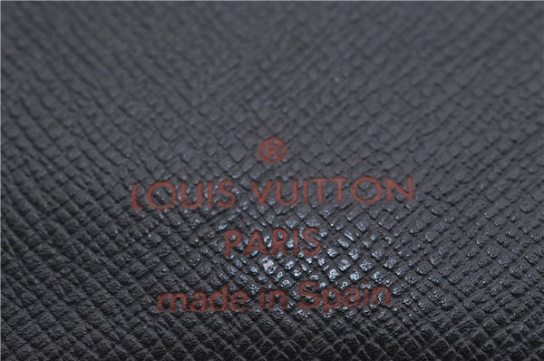 Auth Louis Vuitton Epi Epi Porte Cartes Credit Yen Wallet Blue Black 3Set 7264D