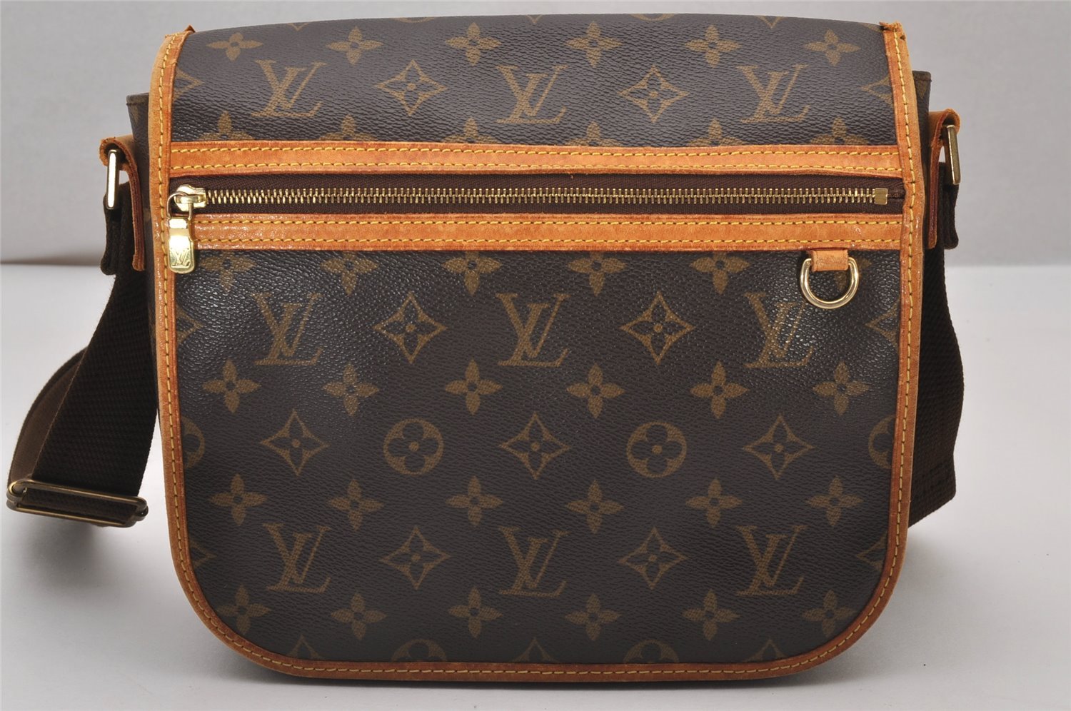 Auth Louis Vuitton Monogram Messenger Bosphore PM Shoulder Bag M40106 LV 7264I