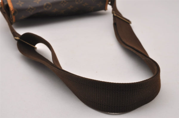 Auth Louis Vuitton Monogram Messenger Bosphore PM Shoulder Bag M40106 LV 7264I