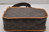 Auth Louis Vuitton Monogram Messenger Bosphore PM Shoulder Bag M40106 LV 7264I