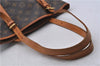 Authentic LOUIS VUITTON Monogram Bucket GM Shoulder Bag M42236 LV 7267C