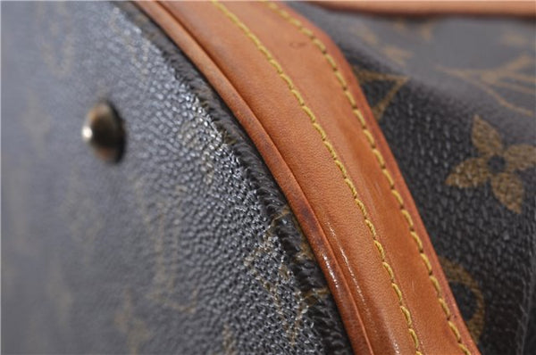 Authentic LOUIS VUITTON Monogram Bucket GM Shoulder Bag M42236 LV 7267C