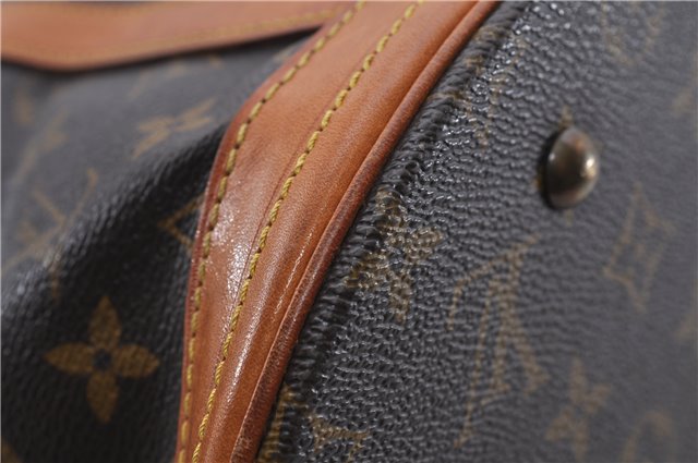 Authentic LOUIS VUITTON Monogram Bucket GM Shoulder Bag M42236 LV 7267C