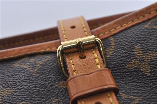 Authentic LOUIS VUITTON Monogram Bucket GM Shoulder Bag M42236 LV 7267C