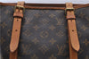 Authentic LOUIS VUITTON Monogram Bucket GM Shoulder Bag M42236 LV 7267C