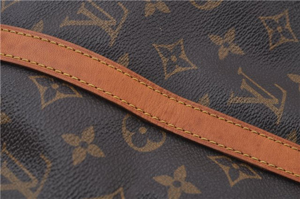 Authentic LOUIS VUITTON Monogram Bucket GM Shoulder Bag M42236 LV 7267C