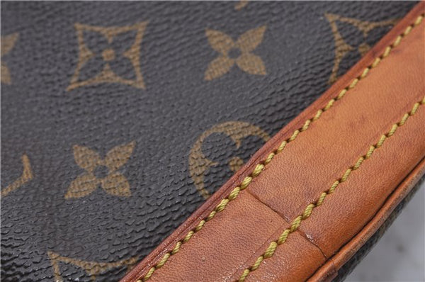 Authentic LOUIS VUITTON Monogram Bucket GM Shoulder Bag M42236 LV 7267C