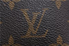 Authentic LOUIS VUITTON Monogram Bucket GM Shoulder Bag M42236 LV 7267C