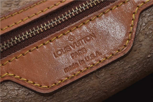 Authentic LOUIS VUITTON Monogram Bucket GM Shoulder Bag M42236 LV 7267C