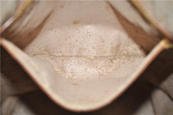 Authentic LOUIS VUITTON Monogram Bucket GM Shoulder Bag M42236 LV 7267C