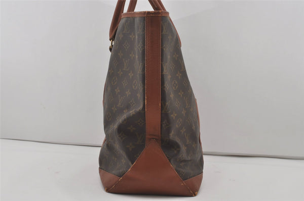Auth Louis Vuitton Monogram Sac Weekend GM Vintage Tote Hand Bag M42420 LV 7267I
